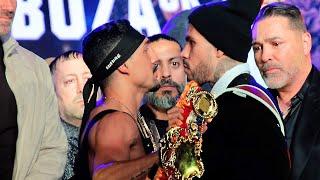 Teofimo Lopez vs Arnold Barboza Face Off - INTENSE First encounter