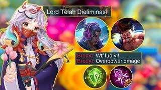 Luo Yi Top 1 Global 2021 Gameplay Kill YSS Steal Lord | Combo Skill Luo Yi 2X Stun - Mobile Legends