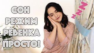 ЕСЛИ РЕБЕНОК НЕ СПИТ | Режим дня, самостоятельное засыпание - это просто!