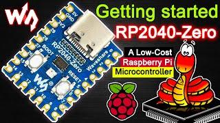 Raspberry Pi RP2040-Zero Microcontroller PICO Development Board || Waveshare RPI PICO Like MCU Board