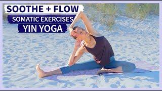 Soothe & Flow: Yin Yoga, Somatic Movements, & Vagus Nerve Exercises by the Ocean