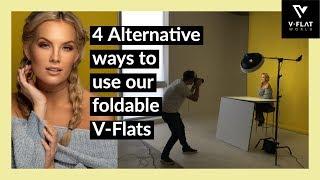 4 Alternative V-FLAT Uses with our Foldable V-FLATS