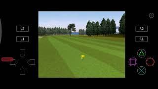 HOT SHOT GOLF 2 PS1 - STROKE PLAY COURSE 1 BALATA HOLE 6 PAR 4