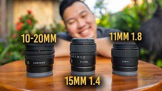 3 NEW WIDE LENSES to consider for Sony ZV-E10, FX30, & a6000 Series!