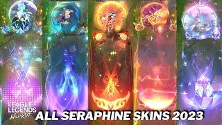 All Seraphine Skins 2023 Comparison Wild Rift