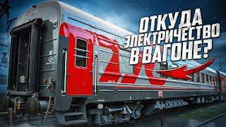 Почему на стоянке не работает кондиционер? Откуда электричество в вагоне?