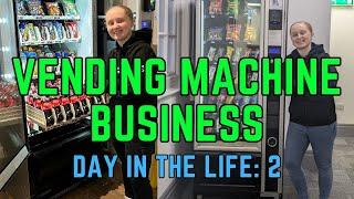 Vending Machine Business Owner| Day In The Life Part 2