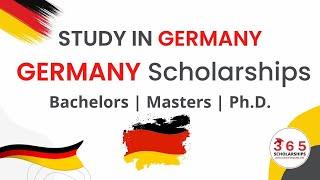 GERMANY SCHOLARSHIPS 2024-2025 [FULLY FUNDED] | STUDY IN GERMANY | HOW TO APPLY FOR SCHOLARSHIPS