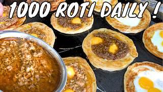 1000 ROTI SOLD DAILY | Roti Sarang Burung (Bird Nest Bread) | Best Malaysian Breakfast 