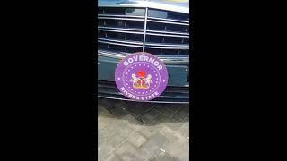 Rivers State Governor Nyesom Wike's Armored Mercedes S-Class