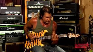 George Lynch -  Creating riffs and licks using shapes from the Blues Scale