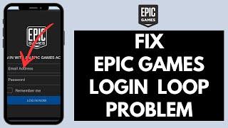 How to Fix Epic Games Launcher Login Loop Error (2024) | Can't Log In Epic Games