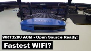 Fastest Wifi Router? WRT3200ACM Review & DD-WRT Install!