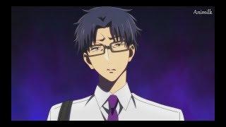 Hirotaka is practicing how to wink! ~ Wotaku Ni Koi Wa Muzukashii