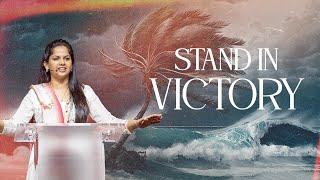 Stand in Victory | 8:00 AM | 08 Sep '24 | New City Church Hyderabad | Ps. Arpitha Komanapalli