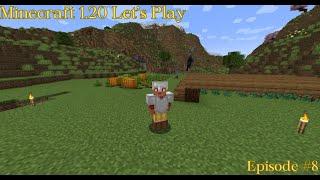 Minecraft 1.20 Let's play episode 8 - Chilling out at our base taking care of our farms.