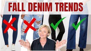 Top Denim Trends for Fall 2024! Over 50