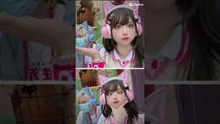 xiao rou seeu cosplayer headphone kucing #shorts #fyp