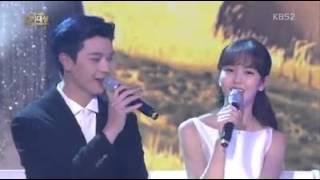 Yook Sung Jae with Kim So Hyun - Love song