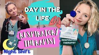 DAY IN THE LIFE of a RESPIRATORY THERAPIST - Night Shift Routine | MY PATH TO PA - Sam Kelly