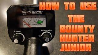 How to Use the Bounty Hunter Junior Metal Detector