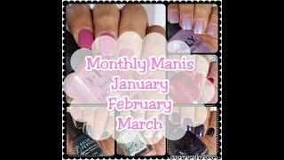 Monthly Manis Jan Feb & March 2020