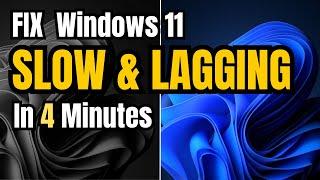 How To Fix Windows 11 Lagging and Slow Problem [Quick Fix] 2024