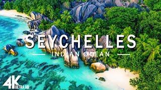 FLYING OVER SEYCHELLES 4K UHD - Relaxing Music Along With Beautiful Nature Videos - 4K UHD TV