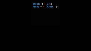 How To Convert Double To Float In Java