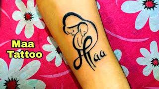 Maa Tattoo Design Video || Maa Tattoo || Mother's Day Special Tattoo Design Video || Tattoo Design