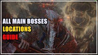 All Main Bosses Locations Elden Ring