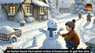 Pauls erster Schnee Eine einfache Geschichte zum Deutschlernen“#fyp #deutsch #german #deutschlernen