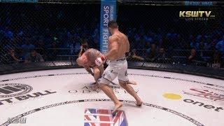 KSW 45: Wagner Prado knocks out Łukasz Parobiec