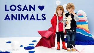 Kids clothes. We love Animals! LOSAN