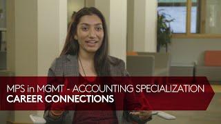 Career Connections: Cornell MPS in Management - Accounting Specialization