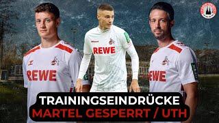 1. FC Köln Training am Geißbockheim / Martel gesperrt / Mark Uth