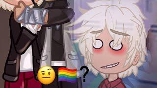 Evan recuerda su primer beso| I kissed a boy | Not og | Meme/trend | Gacha Club