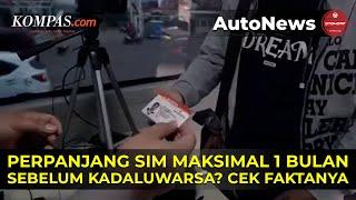 Apa Benar Perpanjangan SIM Baru Bisa Dilakukan Maksimal 1 Bulan Sebelum Kedaluwarsa?