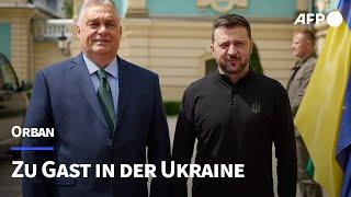 Orban drängt Selenskyj zu schnellen Verhandlungen mit Russland | AFP