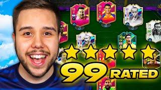 I BUILT A 99 RATED TEAM!  FIFA 23 Ultimate Team