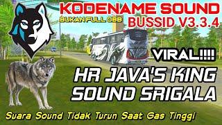 VIRAL !!! MOD SOUND SRIGALA HR JAVA'S KING BUSSID V3.3.4 !!!