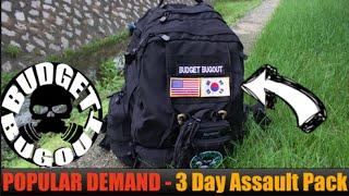 POPULAR DEMAND: Best Budget Tactical/Everyday Carry [EDC] Backpack -- Condor 3 Day Assault Pack