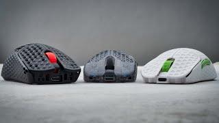 The Lightest Wireless Gaming Mice - G-Wolves Hati R Pro, HTX Mini, and Hati S Ultra