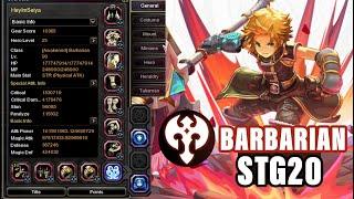 [Warrior] BARBARIAN STG20 Project | +GEAR REVIEW | Dragon Nest SEA