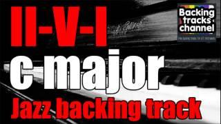 Jazz Backing Track | II-V-I | C major