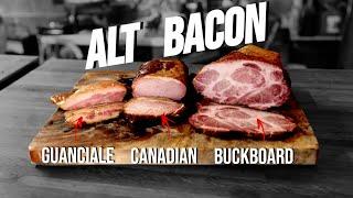 How to Make ANY Kind of BACON! I Made Guanciale, Buckboard, and Canadian Bacon