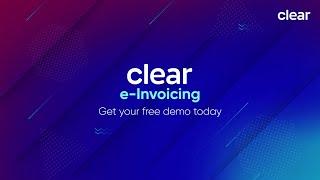 Smartest e-Invoicing solution | Get up and running in 3 minutes with Clear