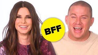 Channing Tatum And Sandra Bullock Take The Co-Star Test