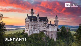 Germany in 8K Ultra HD HDR 60FPS | Dolby Vision - Stunning 8K Scenic Tour