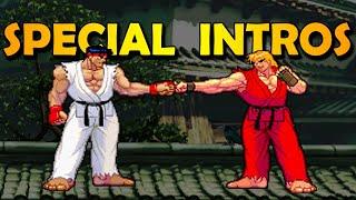 Street Fighter III 3rd Strike Special Intros All Characters Secret Animations